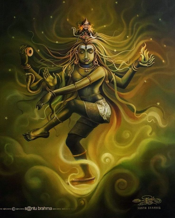 shiva nataraja - lord of dance - in tandava